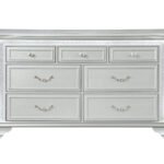 ARIA SILVER DRESSER WITH LED