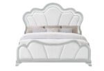 ARIA SILVER KING BED WITH LED