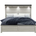 ASHLEY BROWN KING BED