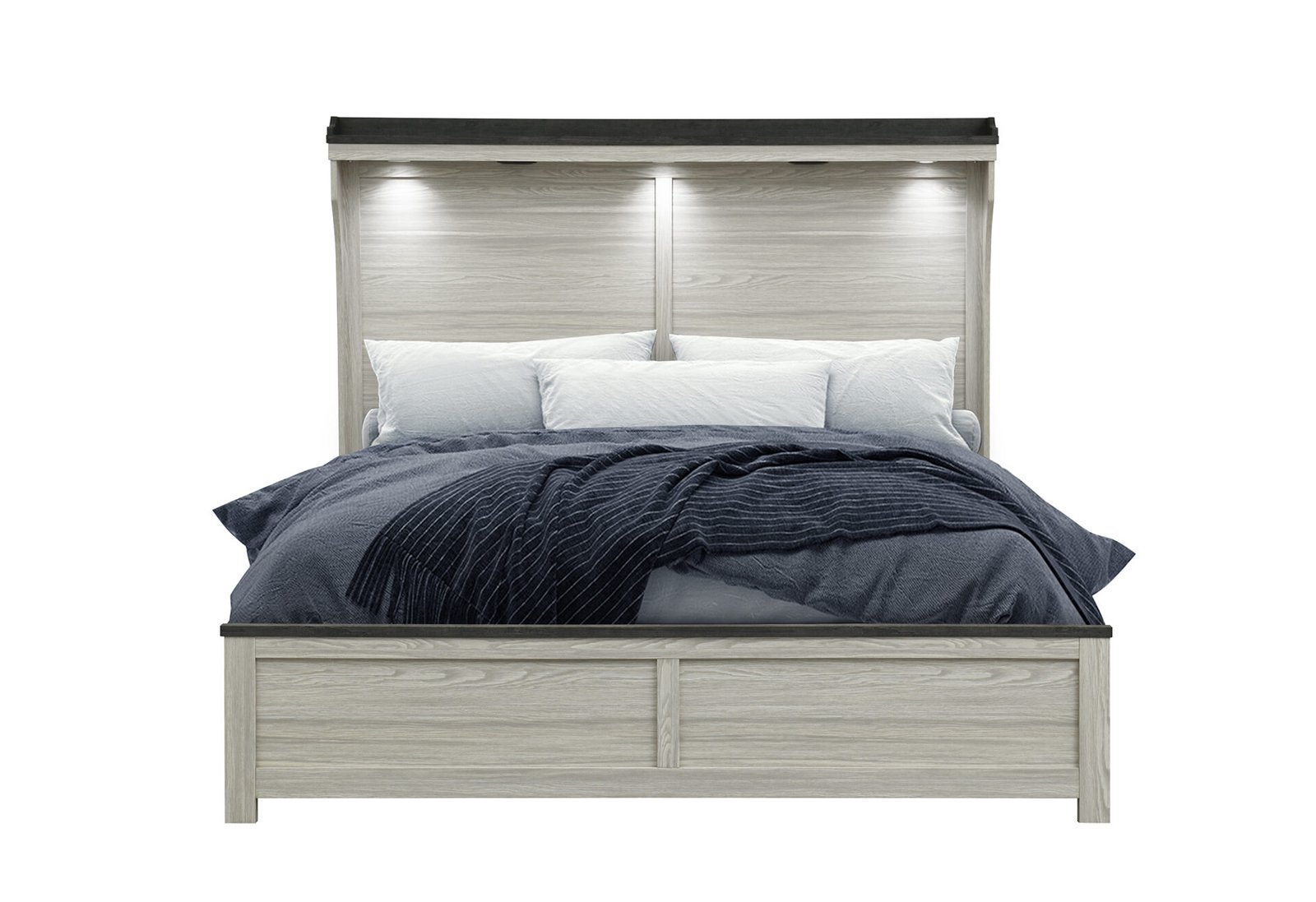 ASHLEY-BROWN-KB-1.jpg ASHLEY BROWN KING BED - Image 1