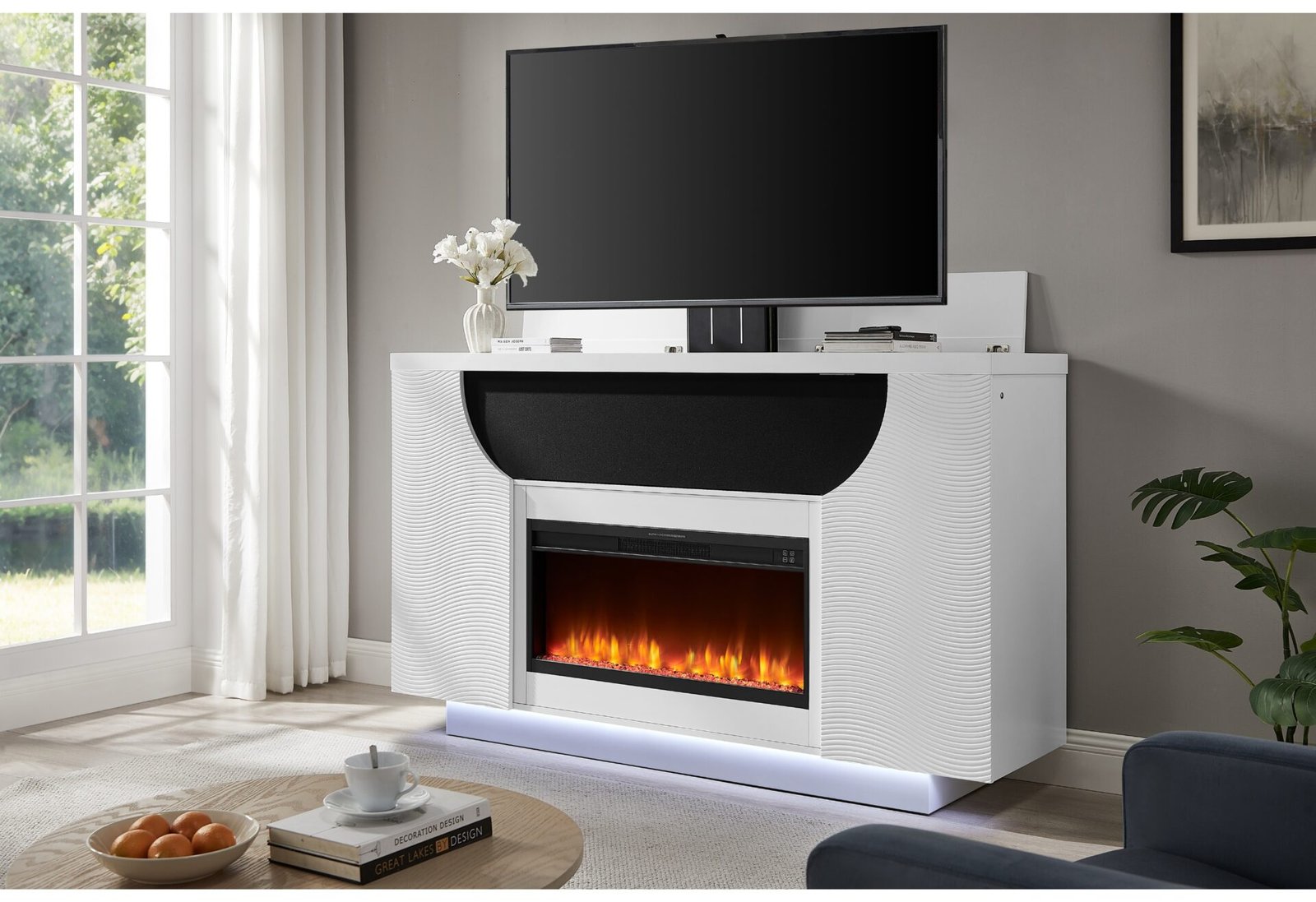 AVEENA-WHITE-FPLC-76-TV-W-LED-RSC-1.jpg AVEENA WHITE 76″ ENT UNIT WITH TV, LED, SPEAKERS, CRYSTAL AND POP-UP - Image 1