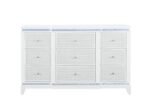 ALINA WHITE KING BED GROUP WITH LED, COOLER, SPEAKER AND USB - Image 4