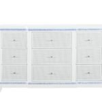 ALINA WHITE DRESSER WITH LED