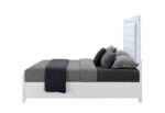 ALINA WHITE KING BED WITH LED - Image 3