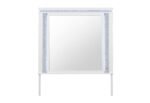 ALINA WHITE KING BED GROUP WITH LED, COOLER, SPEAKER AND USB - Image 5