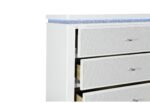 ALINA WHITE DRESSER WITH LED - Image 4