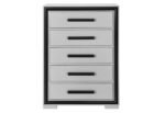 AMELIA GREY BLACK CHEST