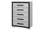 AMELIA GREY BLACK CHEST - Image 2