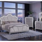 ARIA SILVER QUEEN BED GROUP