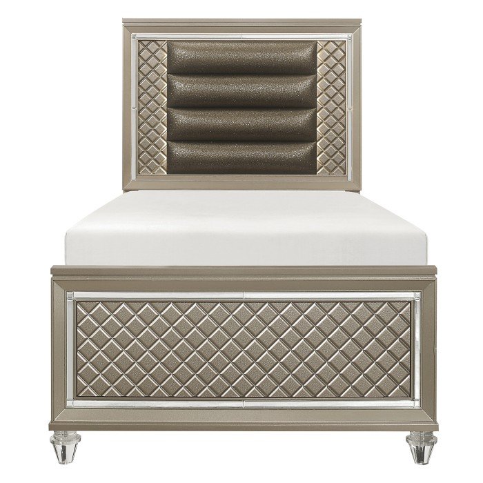 B1515T1_noBG_front__l.jpg B1515T-1* Twin Platform Bed - Image 1