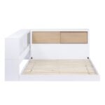 B2012BCF-1BC* Full Bookcase Corner Platform Bed - Image 5