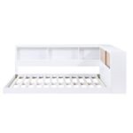 B2012BCF-1BC* Full Bookcase Corner Platform Bed - Image 6