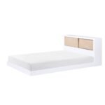 B2012BCF-1* Full Bookcase Platform Bed