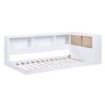 B2012BCT-1BC* Twin Bookcase Corner Platform Bed - Image 4