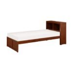 B2013BCDC-1* Twin Bookcase Platform Bed