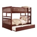 B2013FFDC-1*R Full/Full Bunk Bed with Twin Trundle
