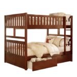 B2013FFDC-1*T Full/Full Bunk Bed with Storage Boxes