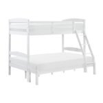 B2022WHTF-1 Twin/Full Bunk Bed