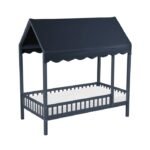 B2024BUCP-1 Twin Canopy Platform Bed