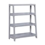 B2024GY-16S3 Bookcase, 3 Fixed Shelves