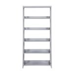 B2024GY-16S5 Bookcase, 5 Fixed Shelves - Image 2