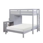 B2024GYLTF-1* Twin/Full Loft Bunk Bed with Chest and Hidden Desk - Image 6