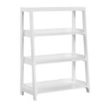 B2024WH-16S3 Bookcase, 3 Fixed Shelves
