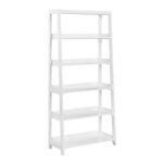 B2024WH-16S5 Bookcase, 5 Fixed Shelves
