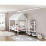 B2024WH-16S4 Bookcase, 4 Fixed Shelves - Image 7