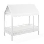B2024WHCP-1 Twin Canopy Platform Bed
