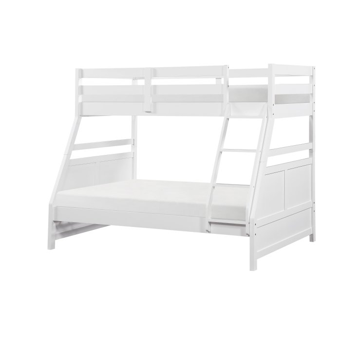 B2024WHTF-1_noBG_side_2__l.jpg B2024WHTF-1* Twin/Full Bunk Bed - Image 1