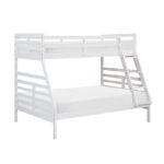 B2026WHTF-1* Twin/Full Bunk Bed