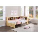 B2043BC-1BC* Twin Bookcase Corner Platform Bed - Image 3