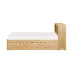 B2043BC-1T* Twin Bookcase Platform Bed with Storage Boxes - Image 2