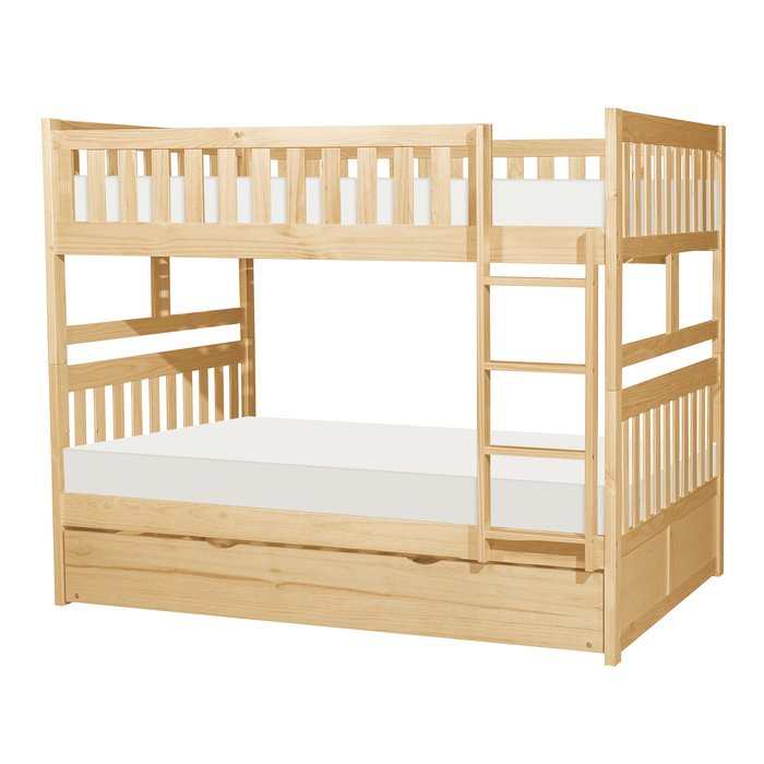 B2043FF1R_noBG_side_2__l.jpg B2043FF-1*R Full/Full Bunk Bed with Twin Trundle - Image 1