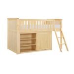 B2043LL-1*DR Low Loft Bunk with Dresser - Image 4