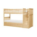 B2043SB-1*T Twin/Twin Step Bunk Bed with Storage Boxes