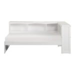 B2053BCW-1BC* Twin Bookcase Corner Platform Bed - Image 2