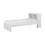 B2053BCW-1* Twin Bookcase Platform Bed
