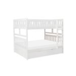 B2053FFW-1*R Full/Full Bunk Bed with Twin Trundle