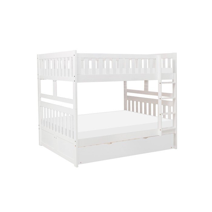 B2053FFW1R_noBG_side_2__l.jpg B2053FFW-1*R Full/Full Bunk Bed with Twin Trundle - Image 1
