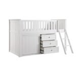 B2053LLW-1*DR Low Loft Bunk with Dresser - Image 3