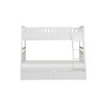B2053TFW-1*T Twin/Full Bunk Bed with Storage Boxes - Image 2