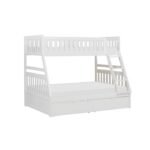 B2053TFW-1*T Twin/Full Bunk Bed with Storage Boxes