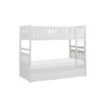 B2053W-1*T Twin/Twin Bunk Bed with Storage Boxes