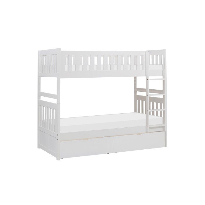 B2053W1T_noBG_side_2__l.jpg B2053W-1*T Twin/Twin Bunk Bed with Storage Boxes - Image 1