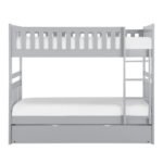 B2063-1*R Twin/Twin Bunk Bed with Twin Trundle