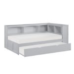 B2063BC-1BCR* Twin Bookcase Corner Platform Bed with Twin Trundle - Image 3