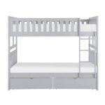 B2063FF-1*T Full/Full Bunk Bed with Storage Boxes