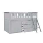B2063LL-1*BCDR Low Loft Bunk with Bookcase and Dresser - Image 5